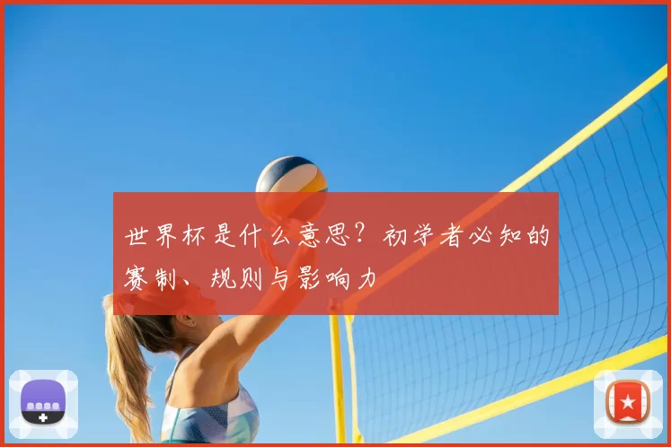 世界杯是什么意思？初学者必知的赛制、规则与影响力