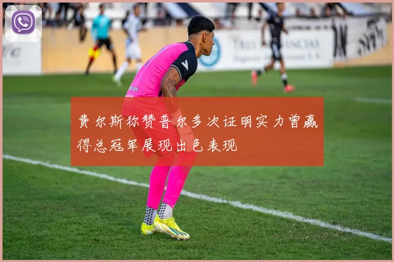 费尔斯称赞普尔多次证明实力曾赢得总冠军展现出色表现