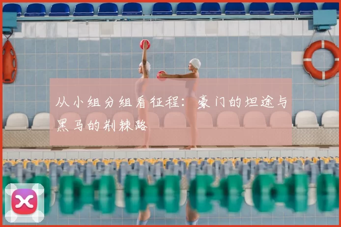 从小组分组看征程：豪门的坦途与黑马的荆棘路