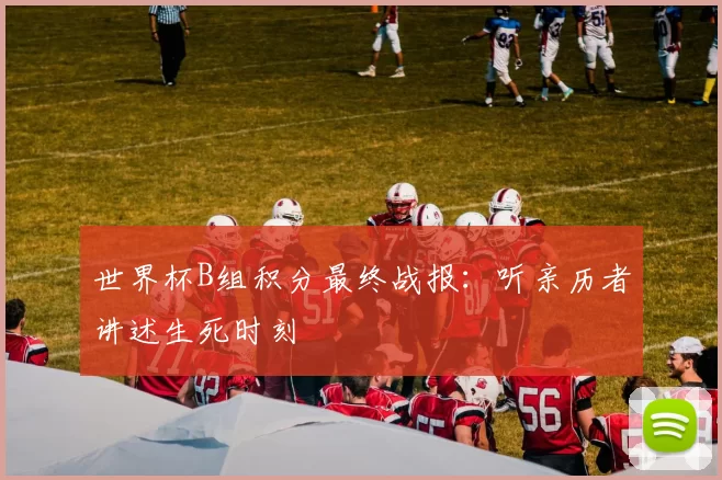 世界杯B组积分最终战报:听亲历者讲述生死时刻