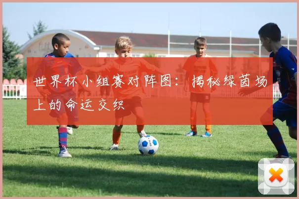 世界杯小组赛对阵图:揭秘绿茵场上的命运交织